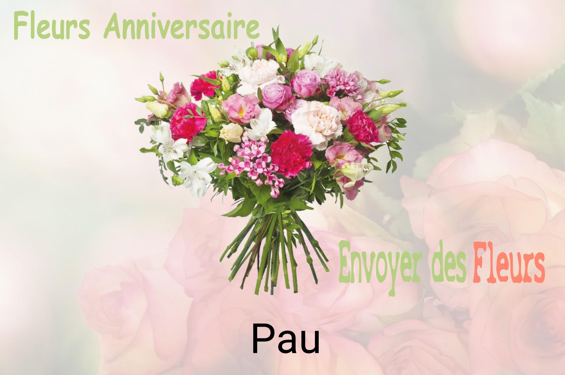 Bouquet de fleurs d’anniversaire livré à Pau